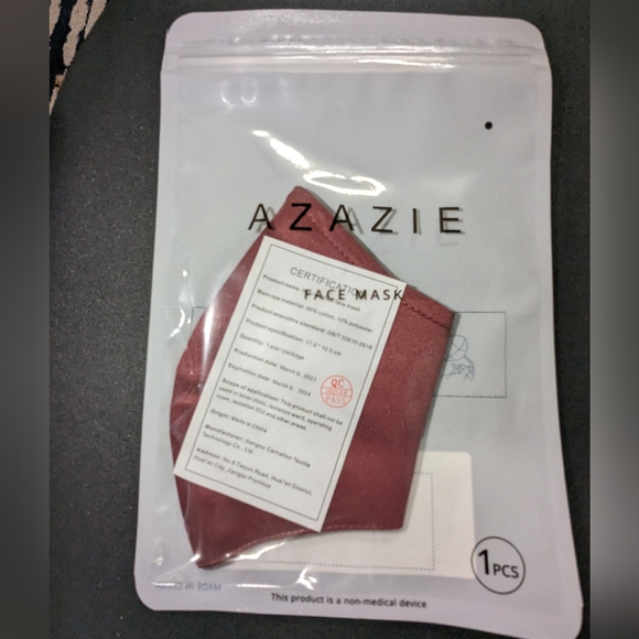 AZAZIE HAYEKA-Line Lace Chiffon Floor-Length Dress Desert Rose Bridesmaid gown - Picture 9 of 16